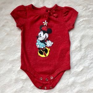 Disney Minnie Mouse baby onesie